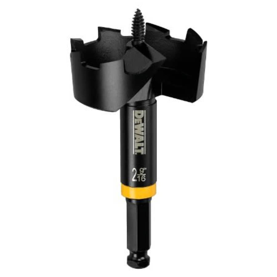 DEWALT Drill Bit, 2-9/16-Inch, Selfeed, 7/16-Inch Shank(DW1639) for $32 DEWALT Drill Bit, 2-9/16-Inch, Selfeed, 7/16-Inch Shank(DW1639) for $32