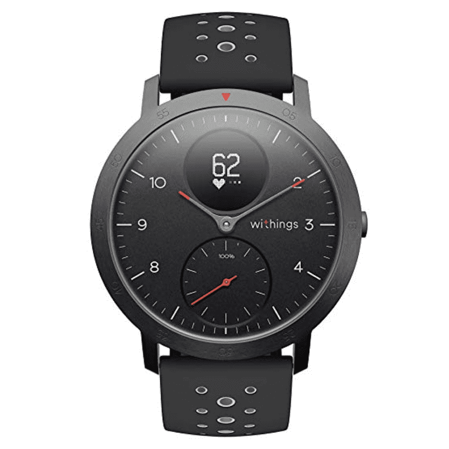 Withings Steel HR Sport Hybrid Smartwatch (40mm) - Activity, Sleep, Fitness and Heart Rate Tracker for $156