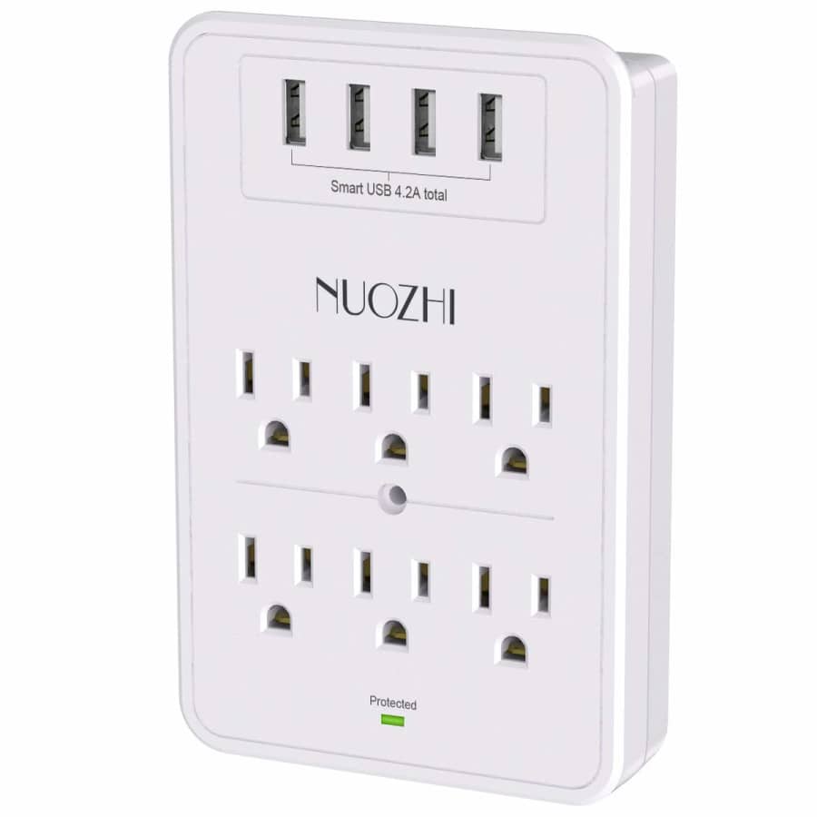 Nuozhi 1,680-Joule Surge Protector for $10 Nuozhi 1,680-Joule Surge Protector for $10