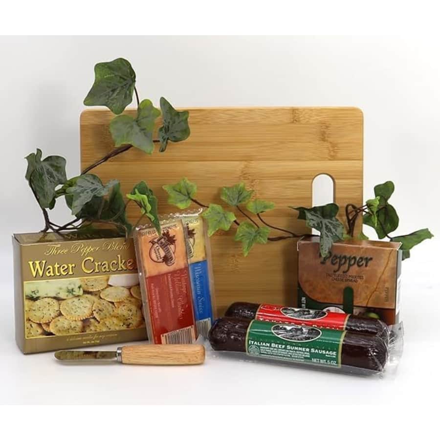 Gift Basket Village Board Of Directors Cutting Board Gift Set for $10 Gift Basket Village Board Of Directors Cutting Board Gift Set for $10