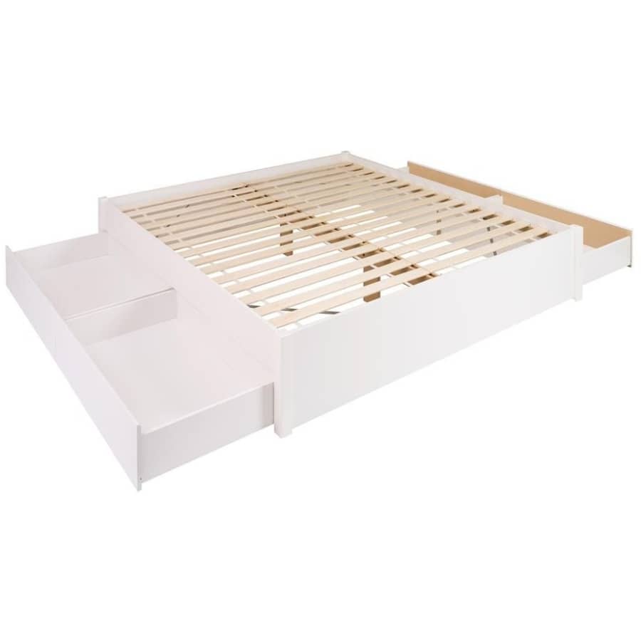 Prepac Select 4-Post King Platform Bed w/ 4 Drawers for $496 Prepac Select 4-Post King Platform Bed w/ 4 Drawers for $496