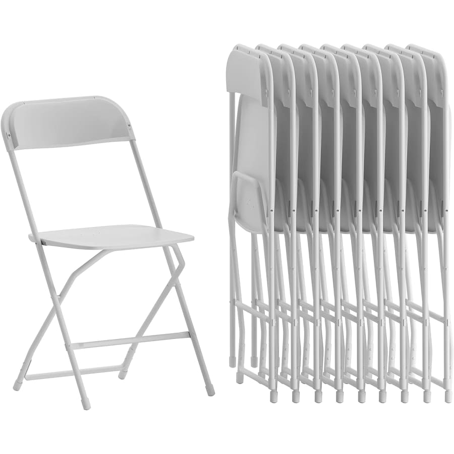 Flash Furniture Hercules Plastic Folding Chair 10-Pack: $150