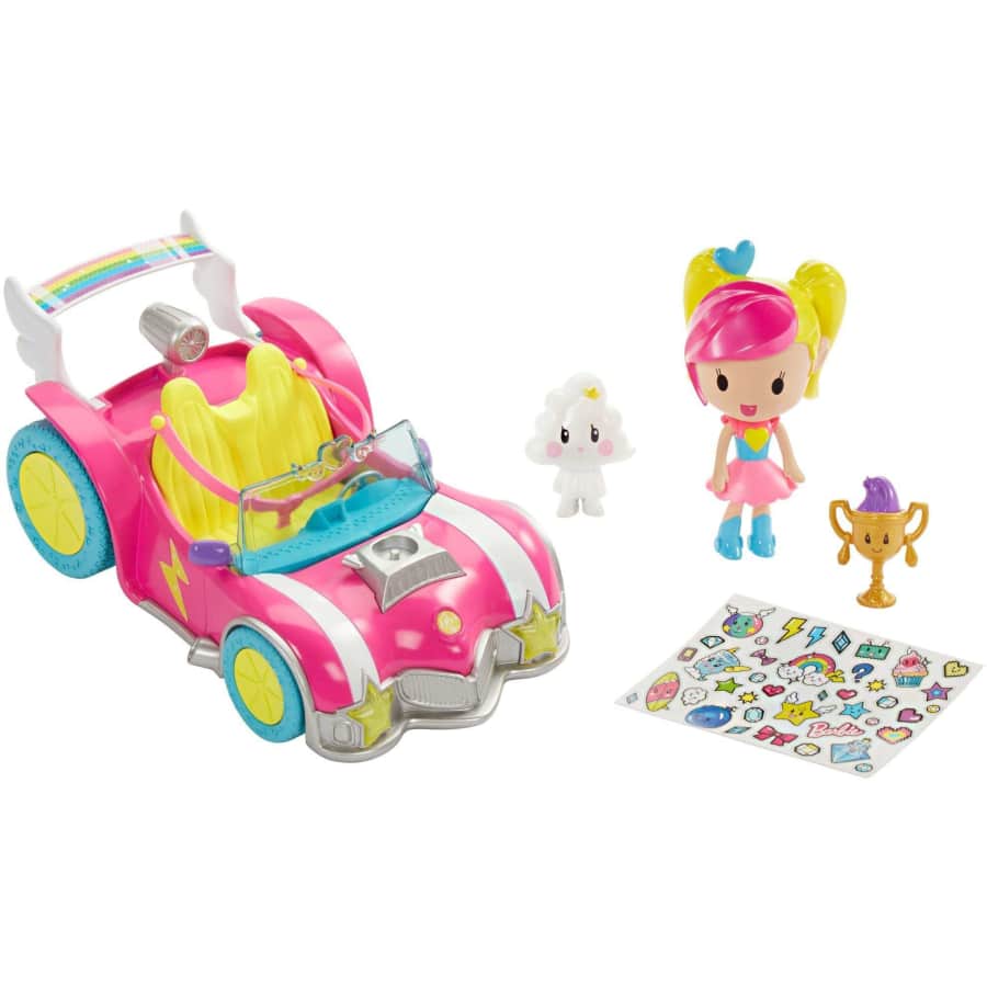 Barbie Video Game Hero Vehicle & Figure Play Set for $7 Barbie Video Game Hero Vehicle & Figure Play Set for $7