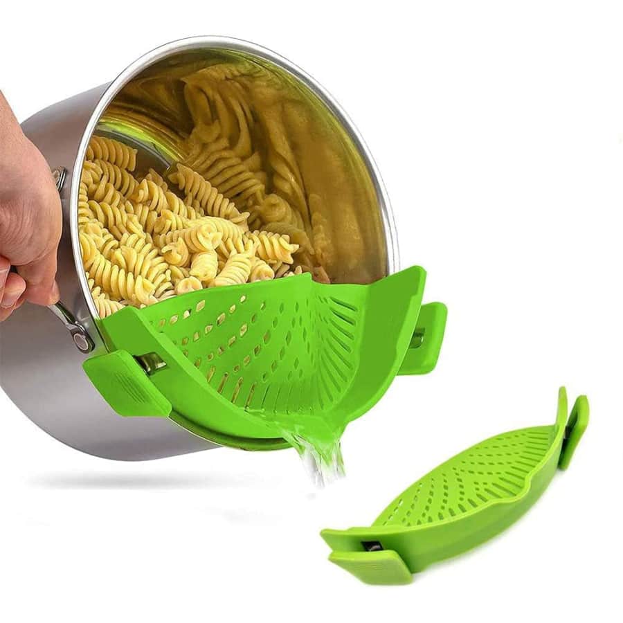 Ephiioniy Silicone Clip-on Strainer for $8 Ephiioniy Silicone Clip-on Strainer for $8
