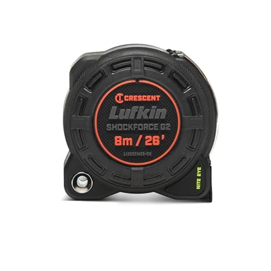 Lufkin Shockforce G2 26-ft Nite Eye Tape Measure- L1225CMEB-02 for $28 Lufkin Shockforce G2 26-ft Nite Eye Tape Measure- L1225CMEB-02 for $28