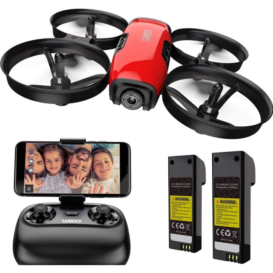 Sanrock U61W Quadcopter Drone with Camera for $25