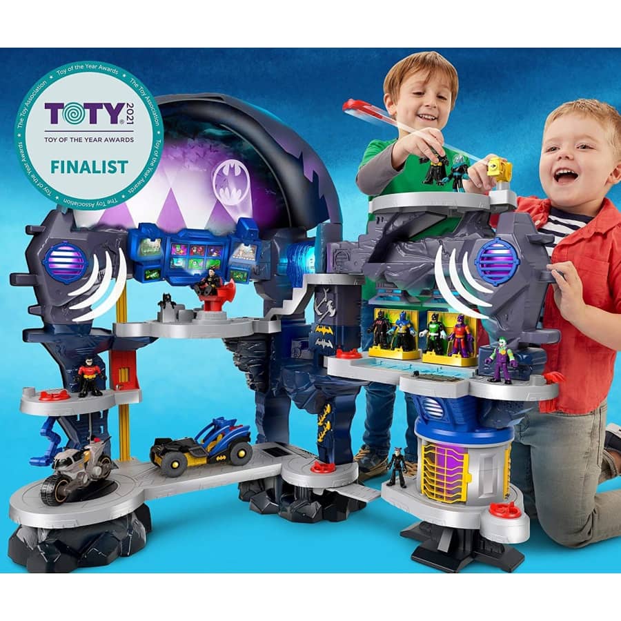 Fisher-Price Imaginext DC Super Friends Super Surround Batcave Playset for $137