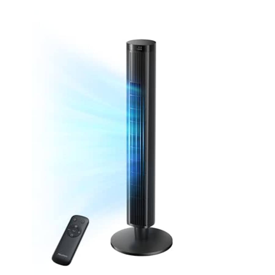 Pelonis 42-Inch Tower Fan for Bedroom Oscillating Tower Fan with Remote Control Indoor Quiet Fan for $60