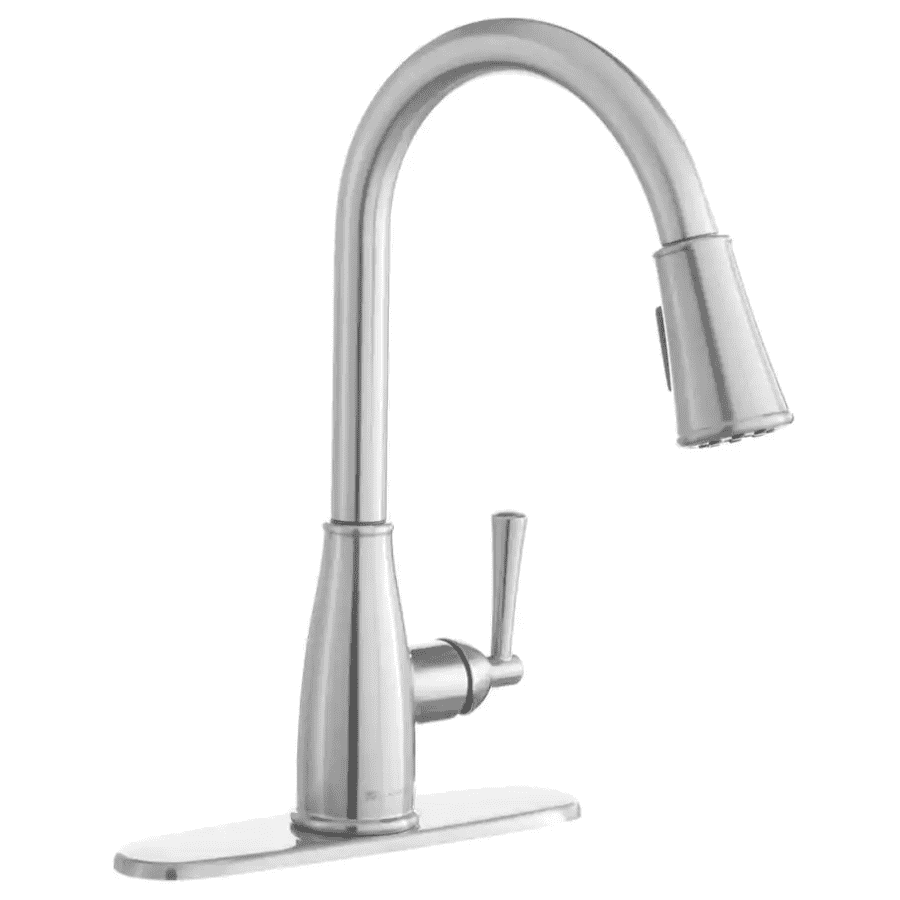 Glacier Bay Fairhurst Single-Handle Pull-Down Sprayer Kitchen Faucet for $59