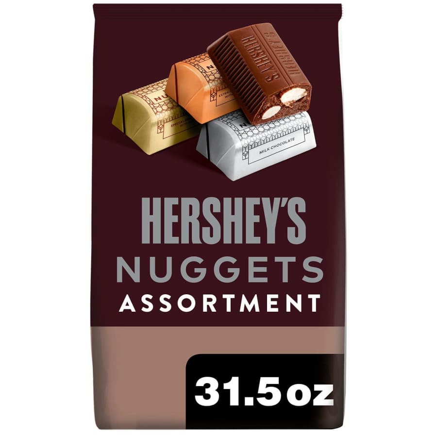 Hershey's Nuggets 31.5-oz. Party Pack Assorted Chocolate for $7.76 via Sub & Save Hershey's Nuggets 31.5-oz. Party Pack Assorted Chocolate for $7.76 via Sub & Save