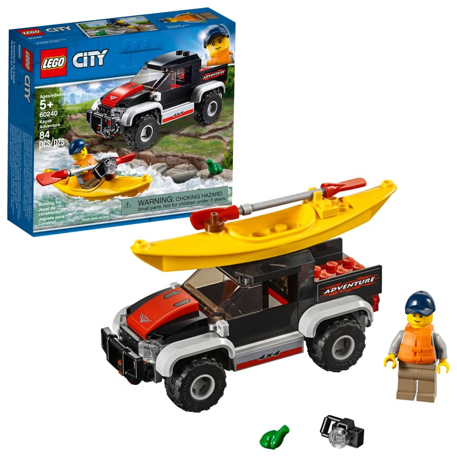 LEGO City Great Vehicles Kayak Adventure for $6