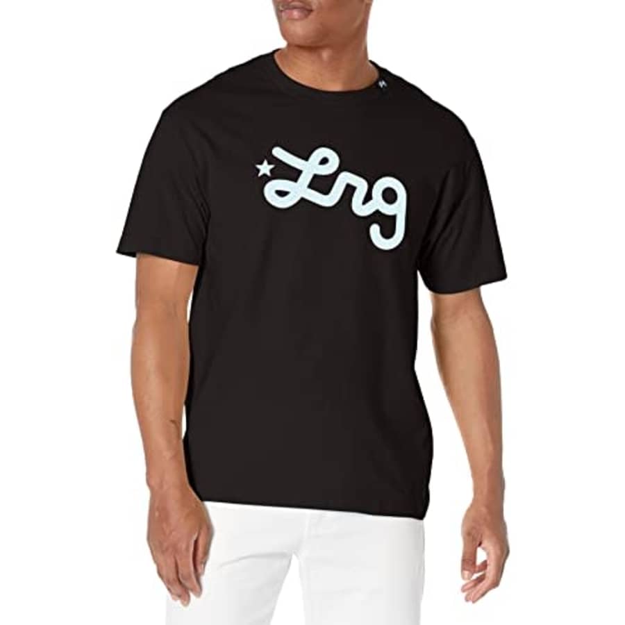 LRG Lifted Men's Collection T-Shirt, Research Group Black, 2X for $19 LRG Lifted Men's Collection T-Shirt, Research Group Black, 2X for $19