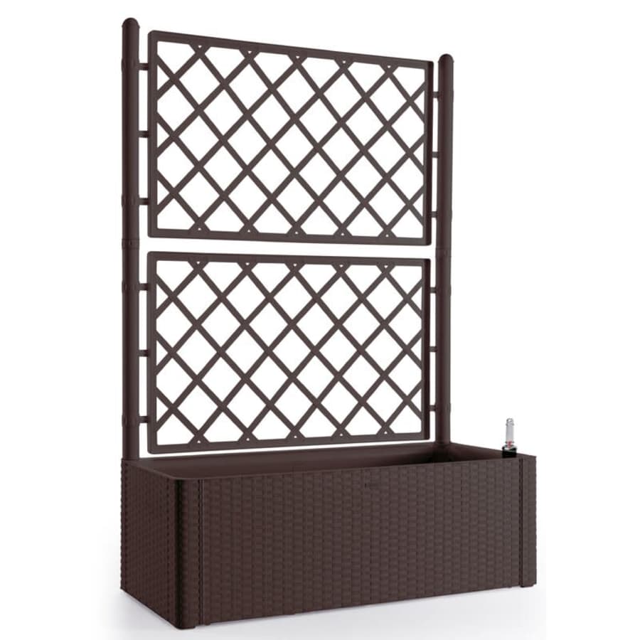 Breakwater Bay Hassan Self-Watering Plastic Planter Box with Trellis for $144