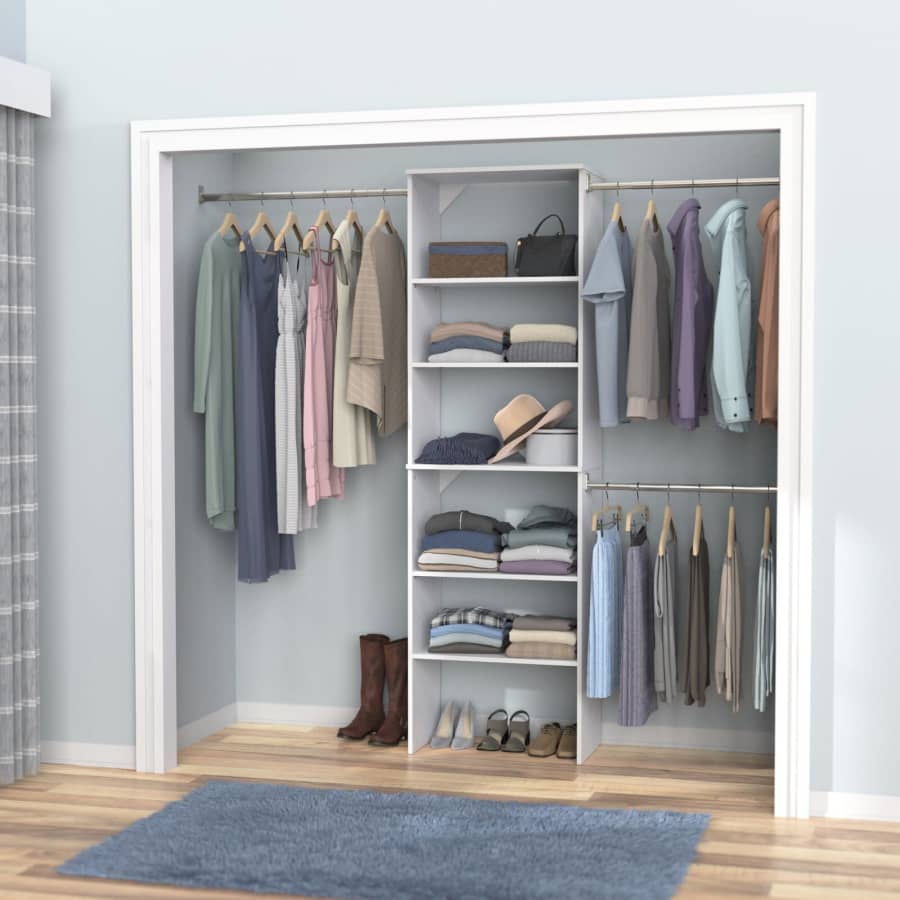 ClosetMaid SuiteSymphony 10-Ft. Closet System Starter Kit for $140