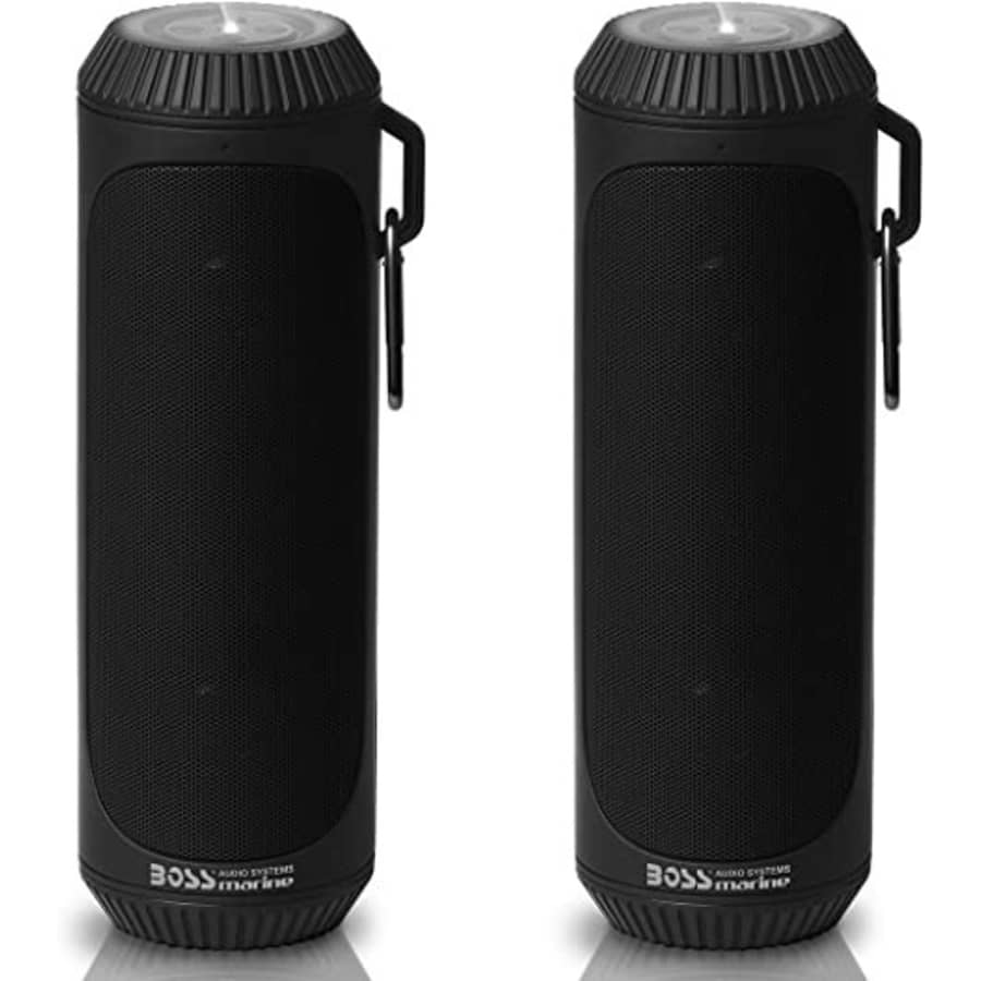 Boss Audio Bolt Marine Bluetooth Speaker 2-Pack: $24.99 Boss Audio Bolt Marine Bluetooth Speaker 2-Pack: $24.99