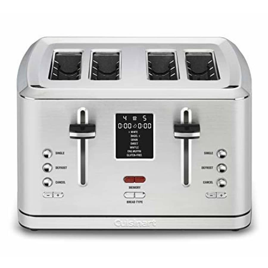 Cuisinart CPT-740 4-Slice Digital Toaster with MemorySet Feature, Silver for $89