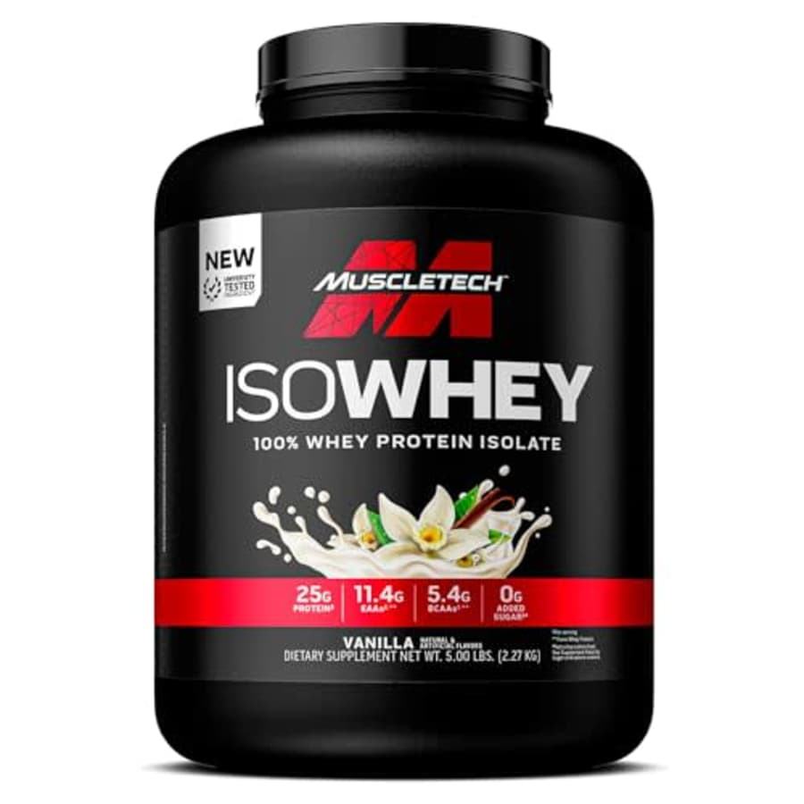 MuscleTech | IsoWhey | Whey Protein Isolate Powder| Muscle Builder for Men & Women | Post Workout for $100 MuscleTech | IsoWhey | Whey Protein Isolate Powder| Muscle Builder for Men & Women | Post Workout for $100