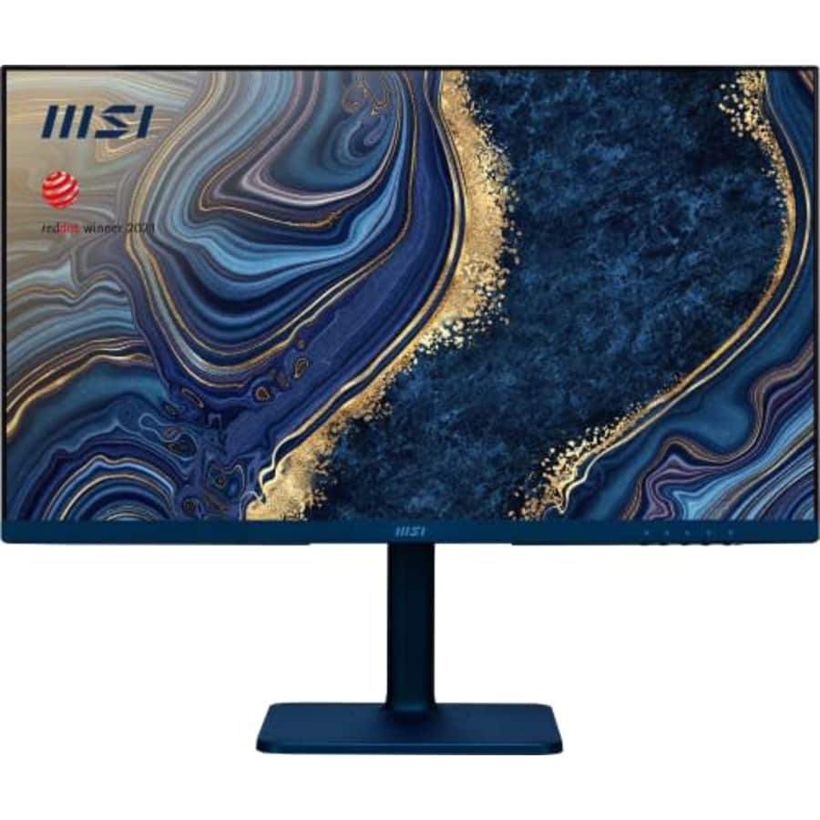 MSI Modern MD272QP Ultramarine, 27", 2560 x 1440 (QHD), IPS, 75Hz, TUV Certified Eyesight for $185