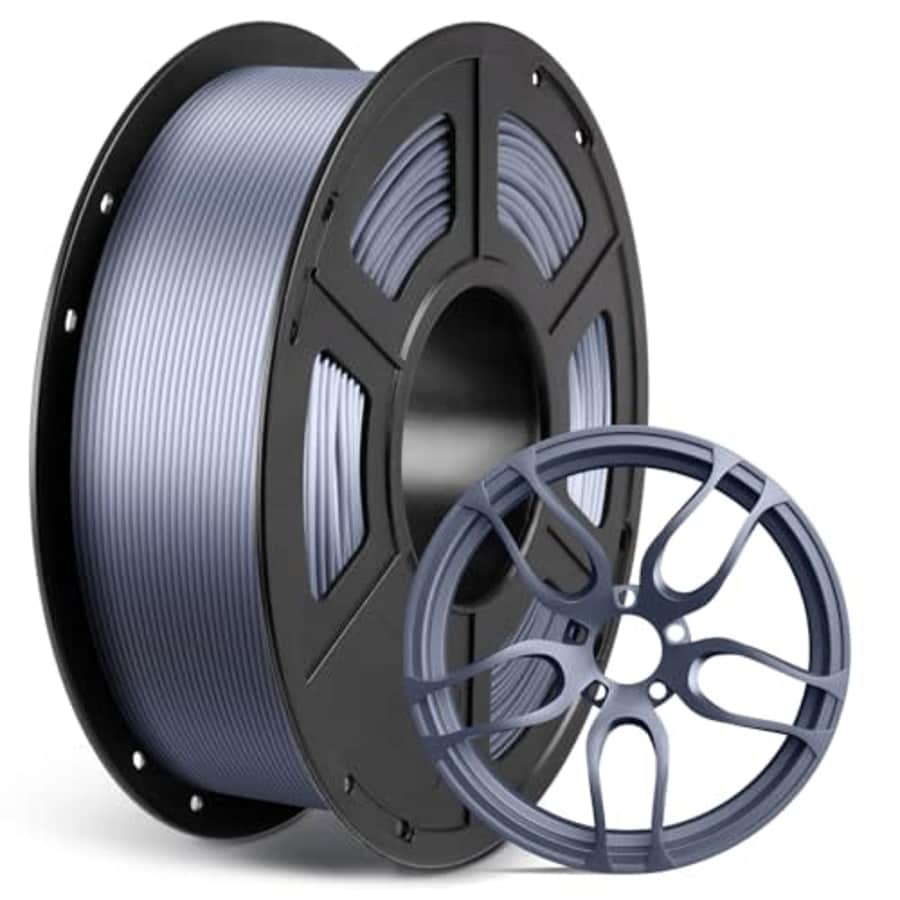 ANYCUBIC Silk Filament, Clog-Free Shiny 3D Printing PLA Filament 1.75mm Dimensional Accuracy +/- for $23