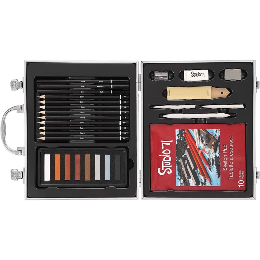 Darice Studio 71 29-Piece Sketching Set for $15