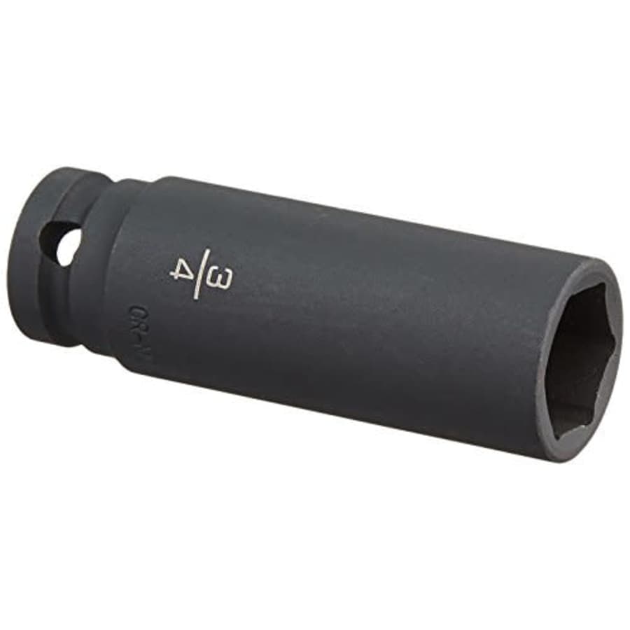 DEWALT DWMT73938OSP 6 Point 1/2'' Drive Deep Impact Socket 3/4'' SAE for $22