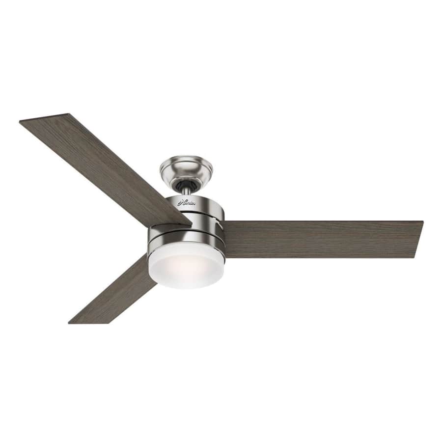 Certified Refurb Hunter Exeter 54" Ceiling Fan w/ LED Light & Remote for $85