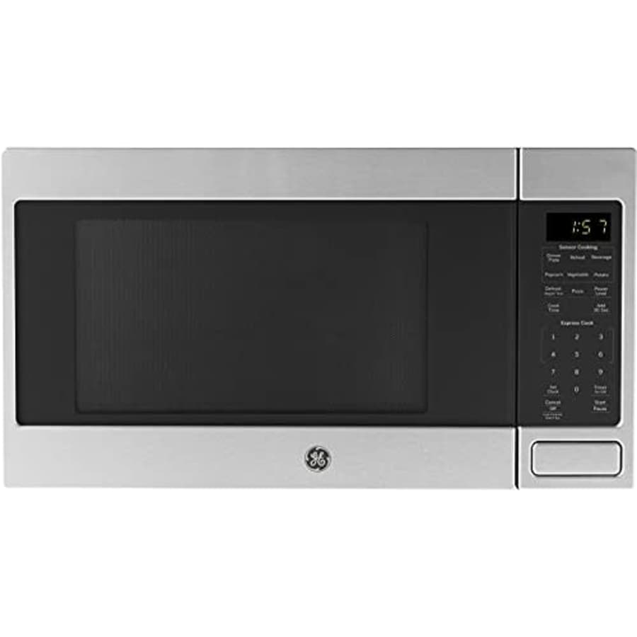 GE JES1657SMSS Microwave Oven, 1.6CUFT, Stainless Steel for $250