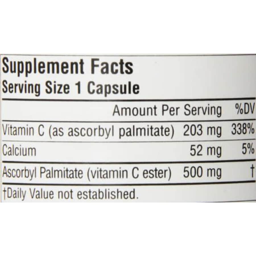 Source Naturals: Ascorbyl Palmitate 500 mg 90 Capsule for $15