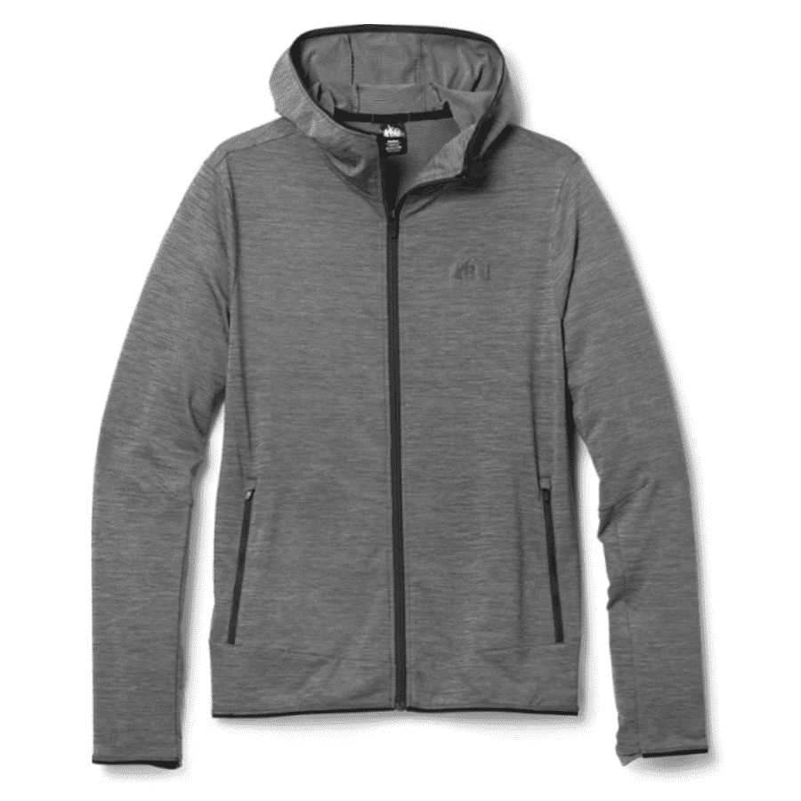 REI Co-op Men's Active Pursuits Tech Knit Full-Zip Hoodie for $48 REI Co-op Men's Active Pursuits Tech Knit Full-Zip Hoodie for $48