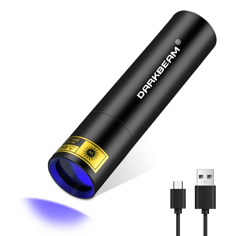 Darkbeam 365nm UV Black Light Flashlight for $5