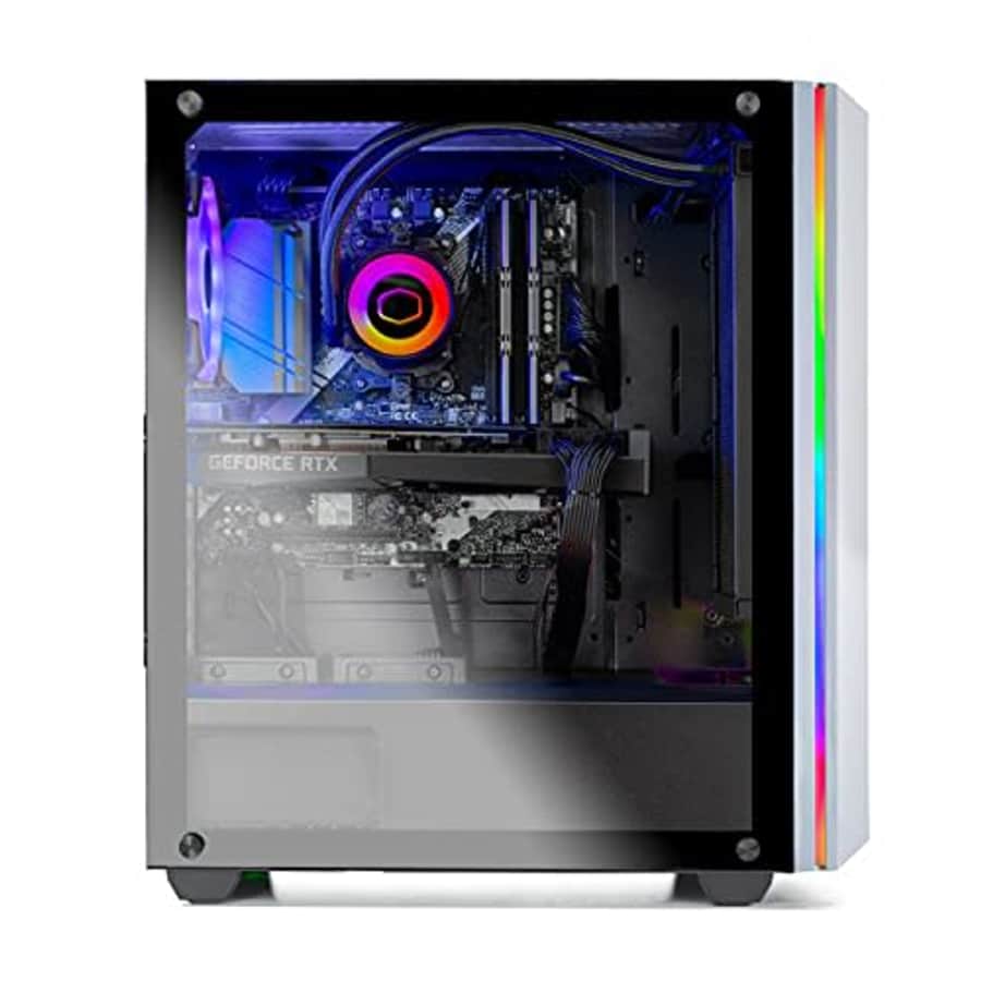 SkyTech Chronos Gaming Computer PC Desktop - AMD Ryzen 5 5600X 3.7GHz, RTX 3070 Ti 8G, 1TB Gen4 for $2,798