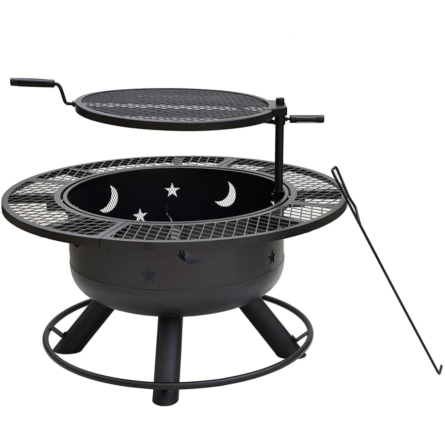Bond Manufacturing Nightstar 32.7" Round Steel Fire Pit for $181 Bond Manufacturing Nightstar 32.7" Round Steel Fire Pit for $181