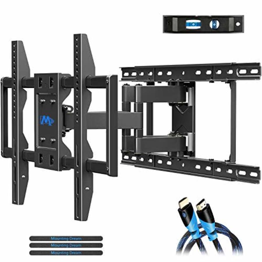 Mounting Dream TV Wall Mounts TV Bracket for 42-70 Inch TVs, Premium TV Mount, Full Motion TV Wall for $70 Mounting Dream TV Wall Mounts TV Bracket for 42-70 Inch TVs, Premium TV Mount, Full Motion TV Wall for $70