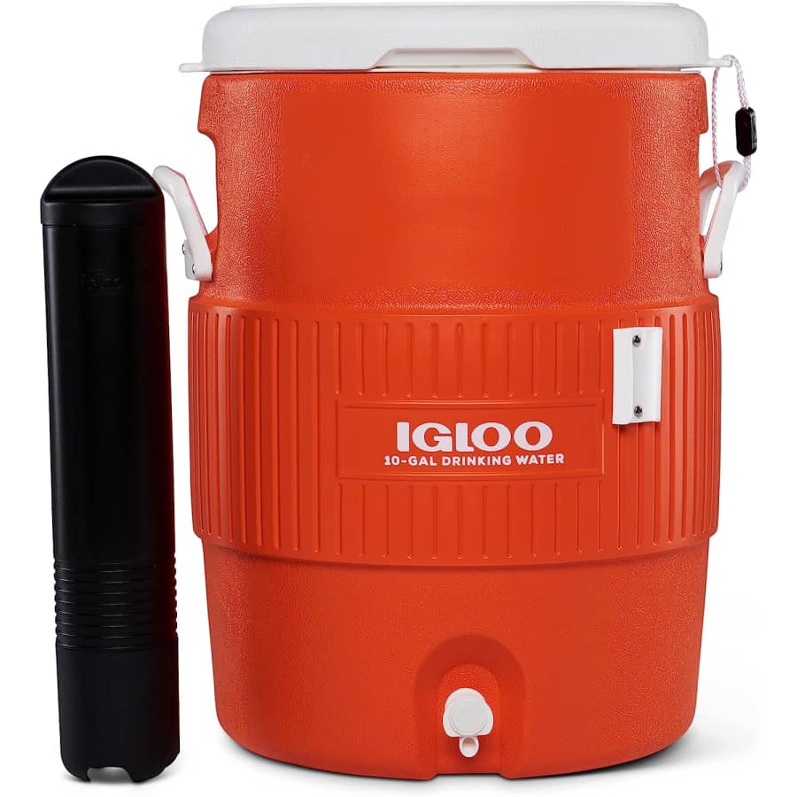 Igloo 10-Gallon Seat Top Water Jug: $52 Igloo 10-Gallon Seat Top Water Jug: $52