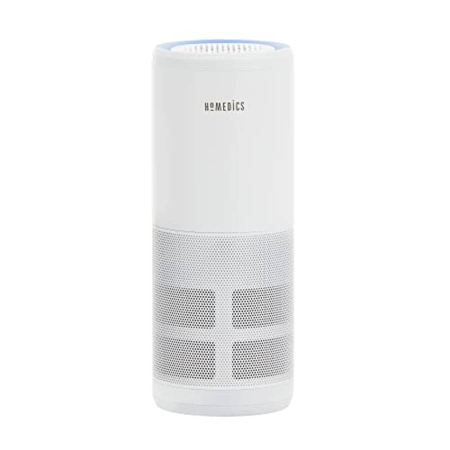 Homedics 4-in-1 UV-C Portable Air Purifier - 360-Degree HEPA Filter, Air Purifiers for Bedroom and for $38