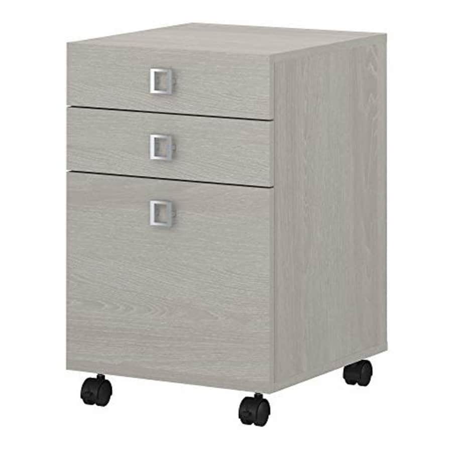 Bush Furniture Bush Business Furniture Office by kathy ireland Echo 3 Drawer Mobile File Cabinet, Gray Sand for $237