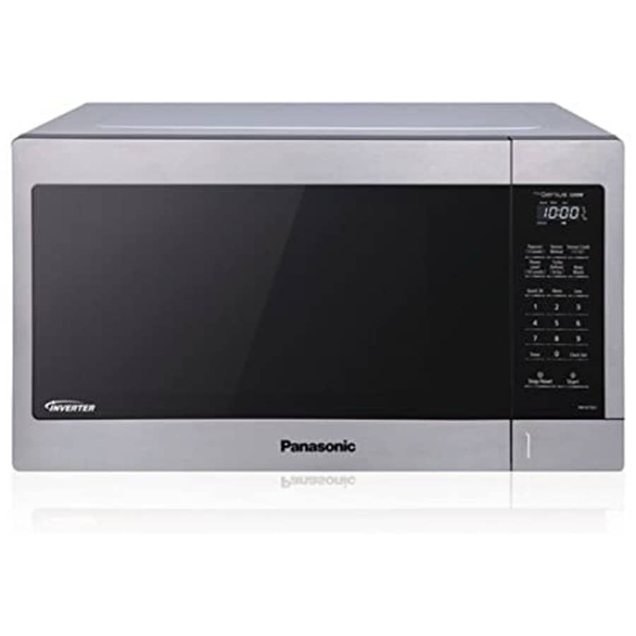 Panasonic NN-SC73LS 1.6 cu. ft. 1200W Cooking Power Auto Defrost Unique Inverter Technology for $190
