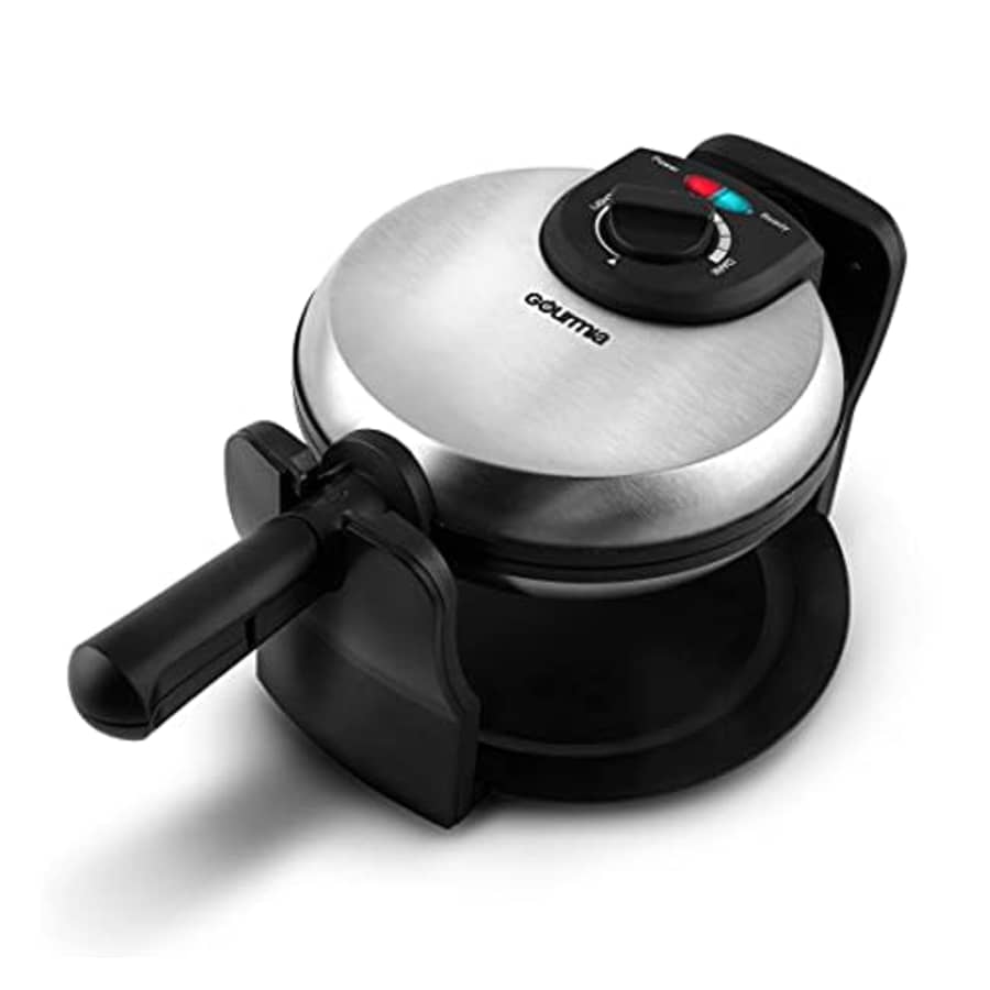 Gourmia GWM448 Rotating Waffle Maker - 180 Rotation - Variable browning control - Indicator lights for $35