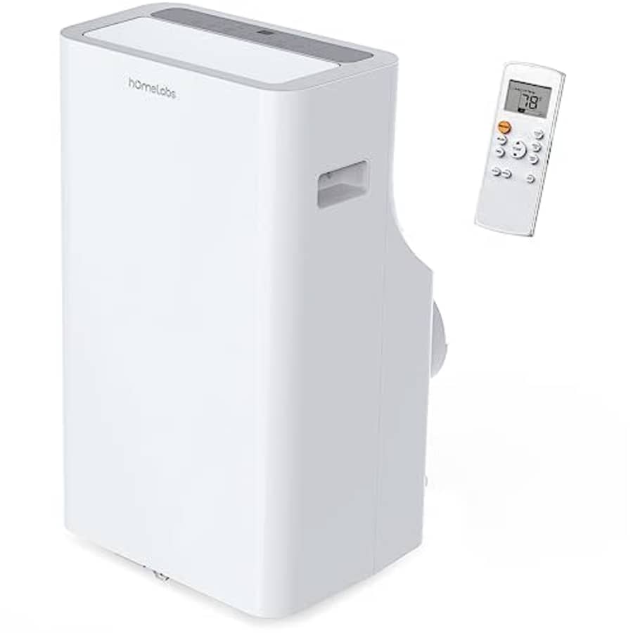 hOmelabs Portable Air Conditioner 14000 BTU - Cools Rooms up to 600 Sq. Ft. - Quiet AC Unit with for $300 hOmelabs Portable Air Conditioner 14000 BTU - Cools Rooms up to 600 Sq. Ft. - Quiet AC Unit with for $300