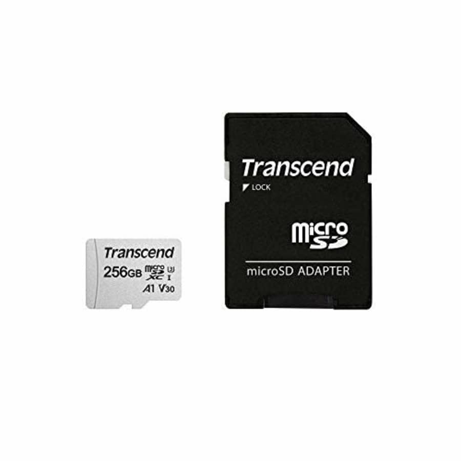 Transcend 256GB microSDXC/SDHC 300s Memory Card TS256GUSD300S-AE for $31
