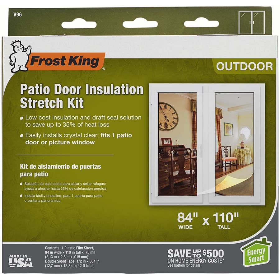 Frost King Patio Door Insulation Stretch Kit for $13