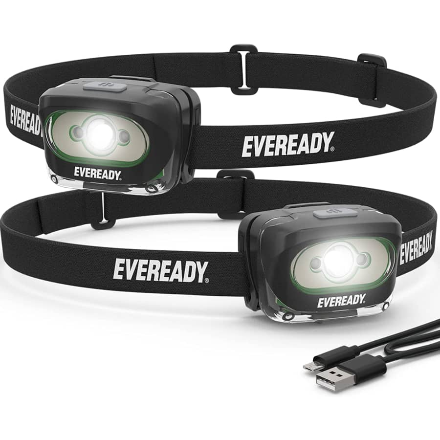 Eveready LED Headlamps 2-Pack for $16 Eveready LED Headlamps 2-Pack for $16