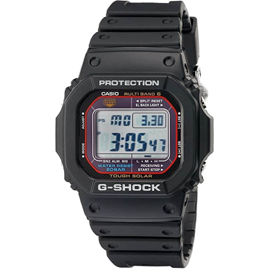 Casio Men's G-Shock Tough Solar Atomic Digital Watch for $103