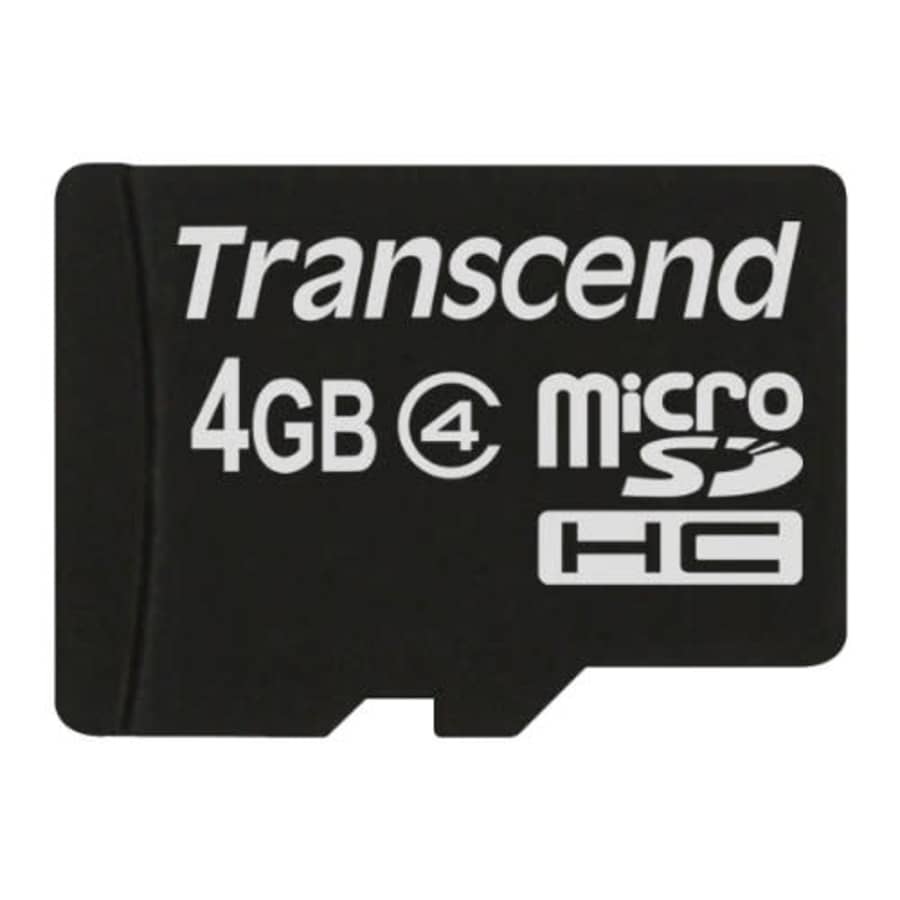 Transcend 4GB Micro SDHC4 (no Box & Adapter) for $9