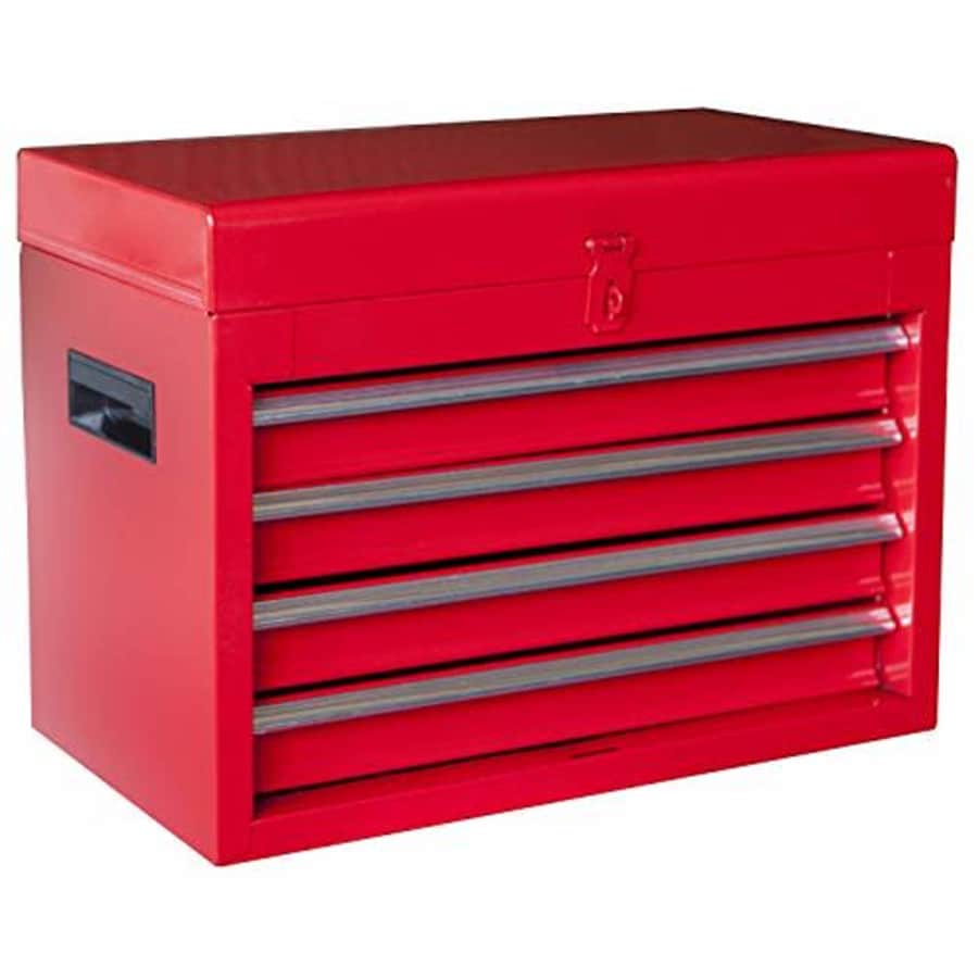 TCE ATBT1204T-RED Torin Rolling Garage Workshop Tool Organizer: Detachable 4 Drawer Tool Chest with for $136