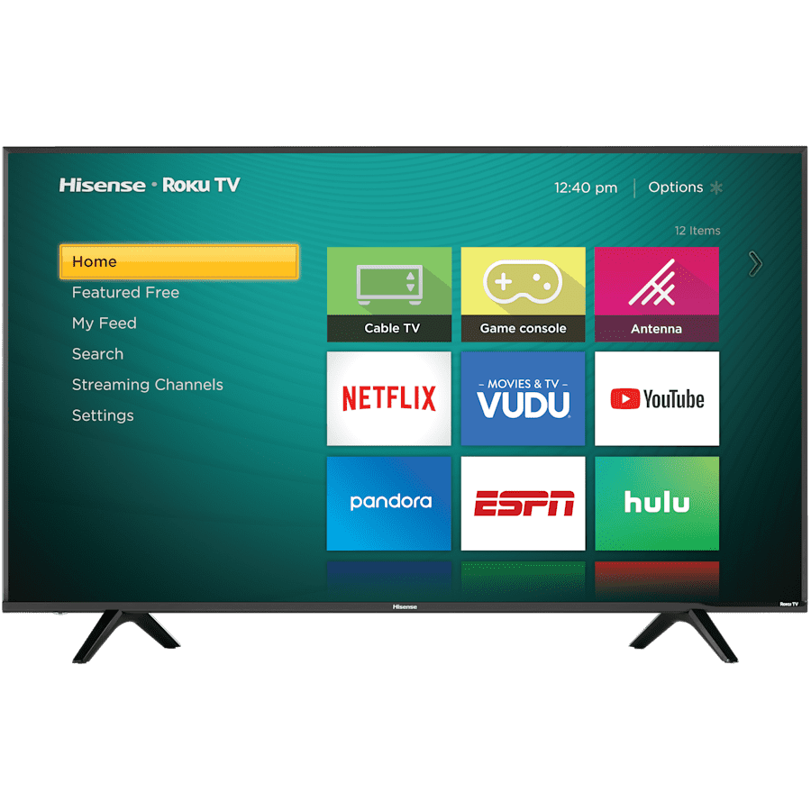 Hisense 60" 4K HDR LED UHD Roku Smart TV for $330