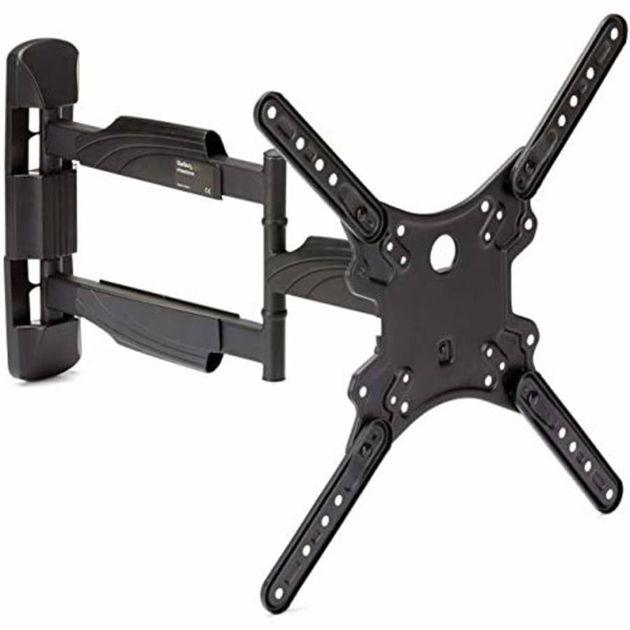 StarTech.com Full Motion TV Wall Mount - 32-55 inch (77lb/35kg) VESA Displays - Low Profile for $81 StarTech.com Full Motion TV Wall Mount - 32-55 inch (77lb/35kg) VESA Displays - Low Profile for $81