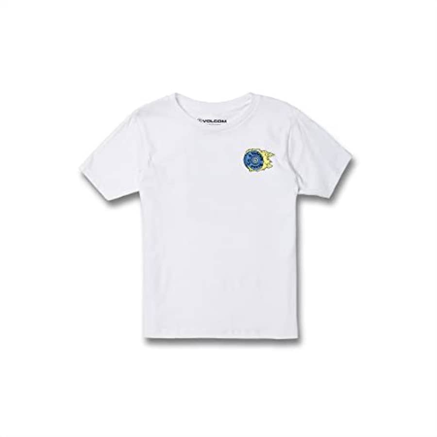 Volcom Little Burnin Short Sleeve Tee (Big Boys & Little Boys Sizes), White, 5 for $9 Volcom Little Burnin Short Sleeve Tee (Big Boys & Little Boys Sizes), White, 5 for $9