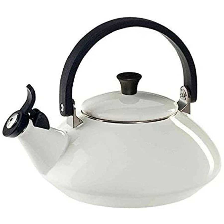 Le Creuset 1.6-Quart Enameled Steel Zen Tea Kettle for $57 Le Creuset 1.6-Quart Enameled Steel Zen Tea Kettle for $57