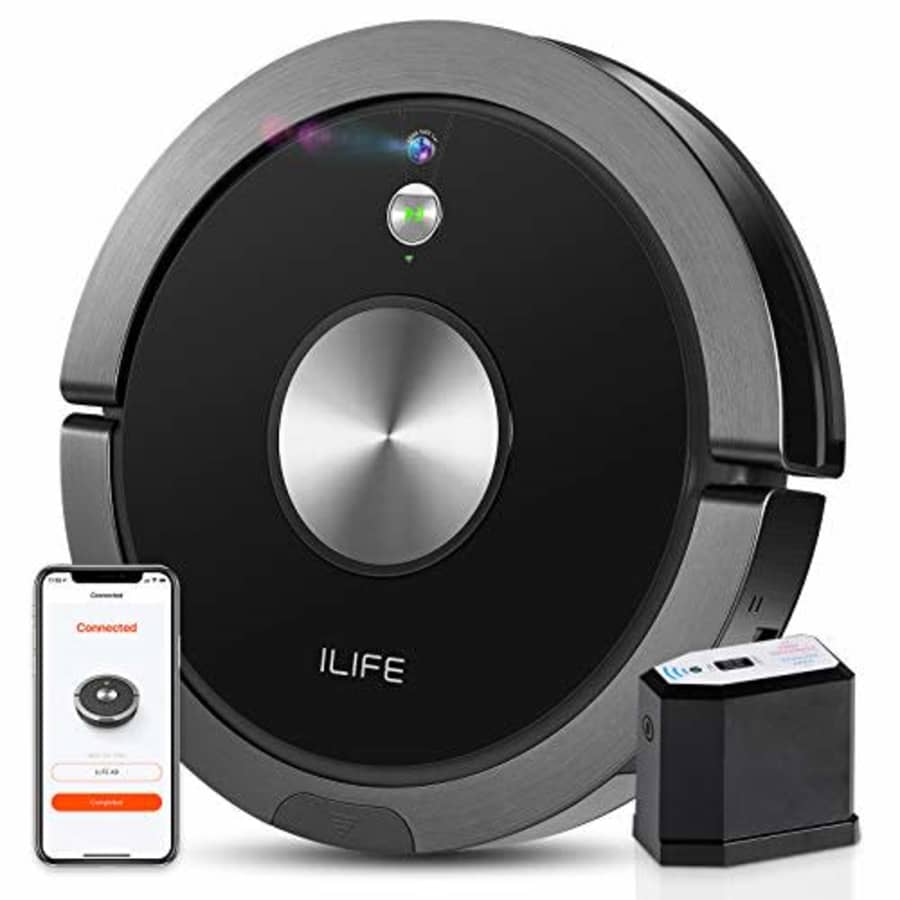 ILIFE A9 Robot Vacuum, Mapping, Wi-Fi Connected, Cellular Dustbin, Strong Suction, 2-in-1 Roller for $170 ILIFE A9 Robot Vacuum, Mapping, Wi-Fi Connected, Cellular Dustbin, Strong Suction, 2-in-1 Roller for $170
